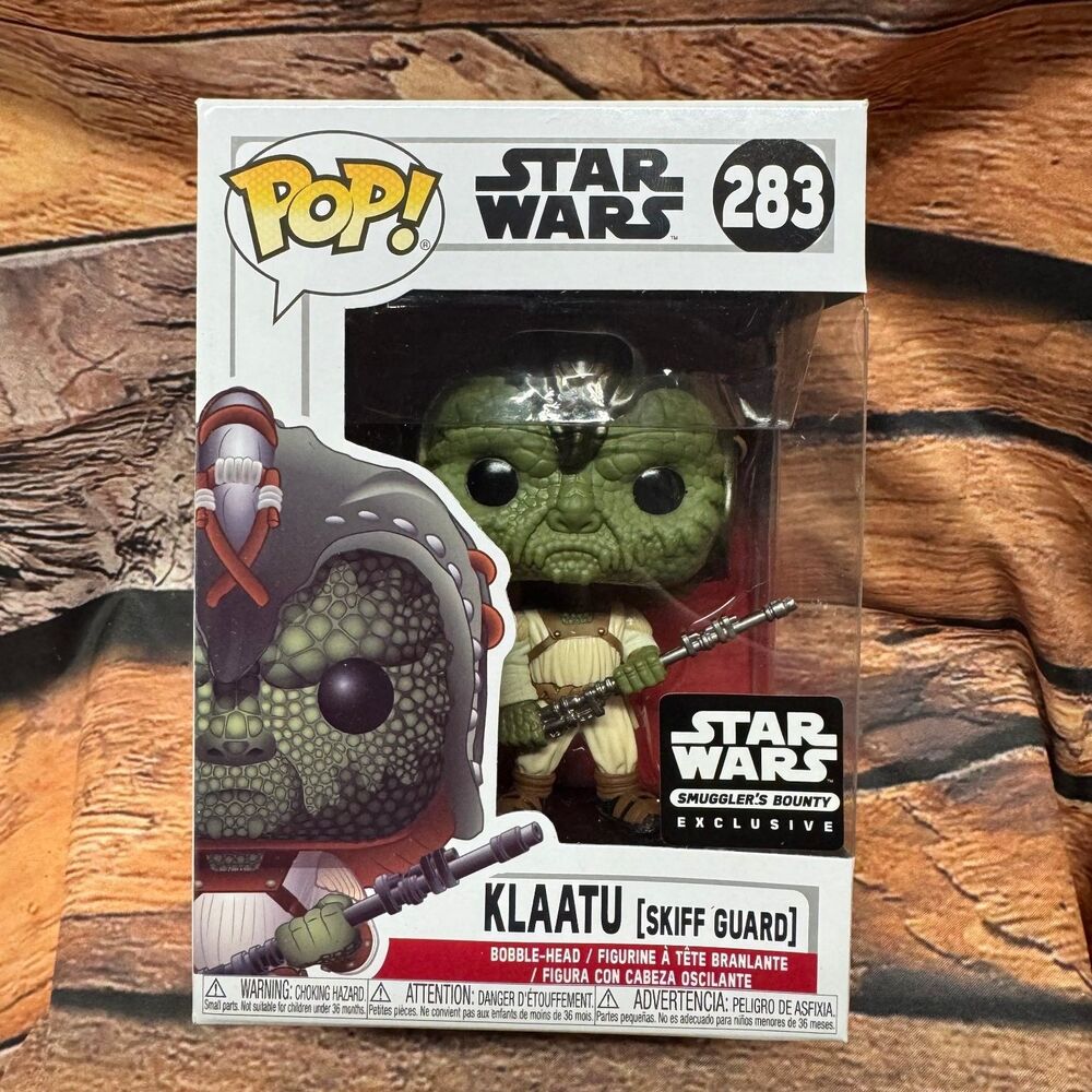 Funko Pop Star Wars Klaatu Skiff Guard Smuggler's Bounty Exclusive 283